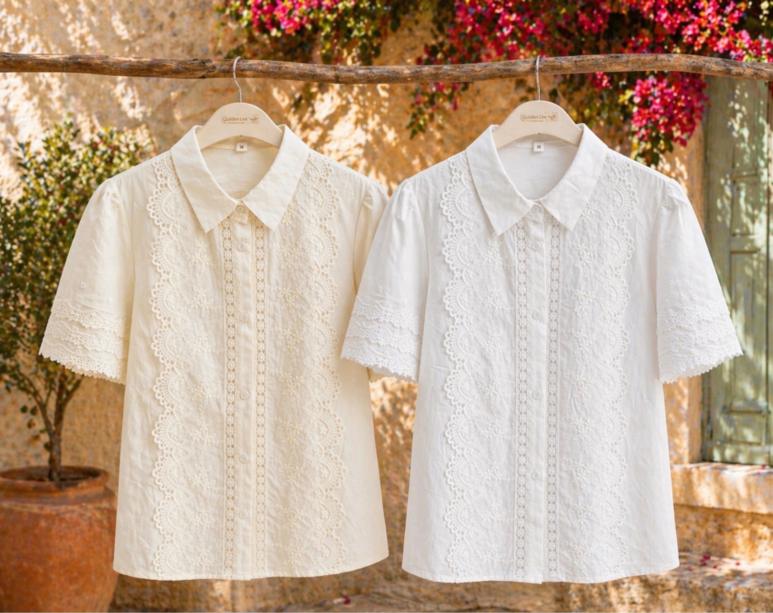 Kanten blouse
