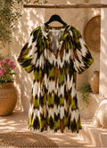 Tuniek Bruin/Groene Print
