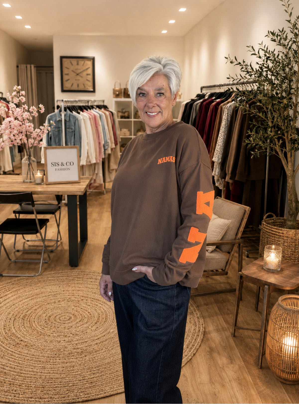 Namaste Neon sweater