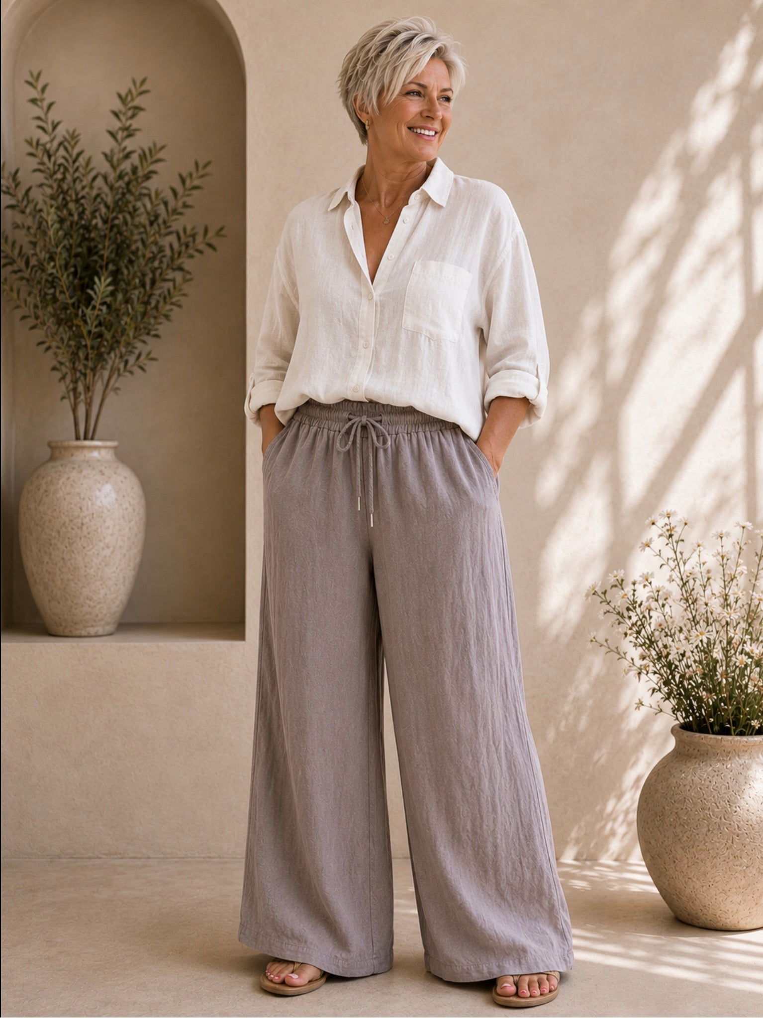 Linnen broek