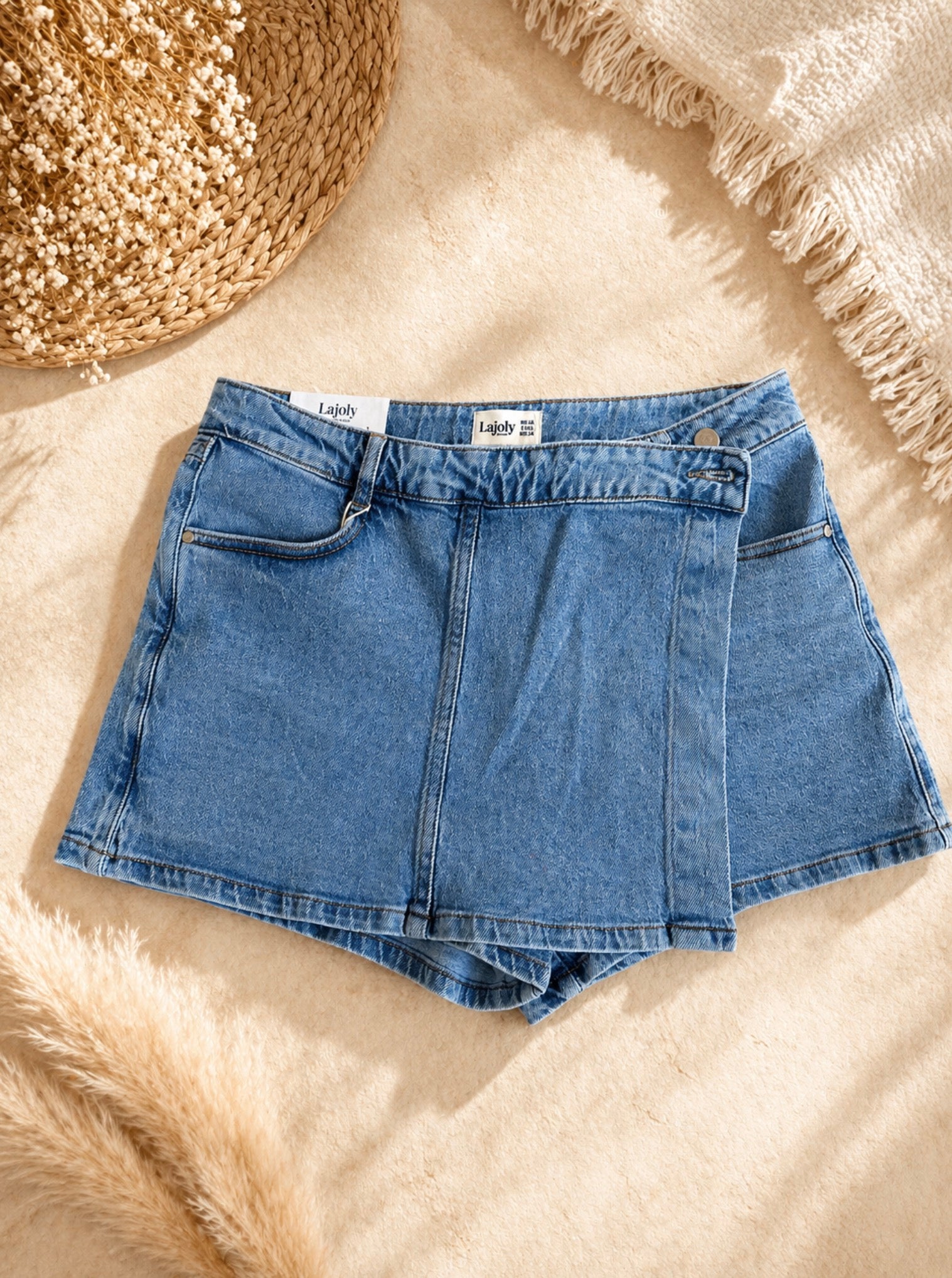 Denim Skort