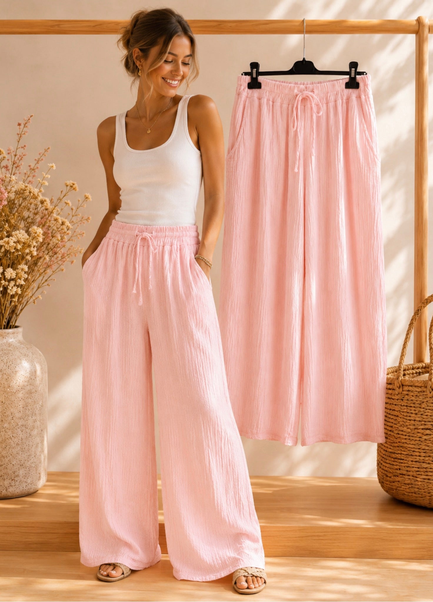 Mousseline broek