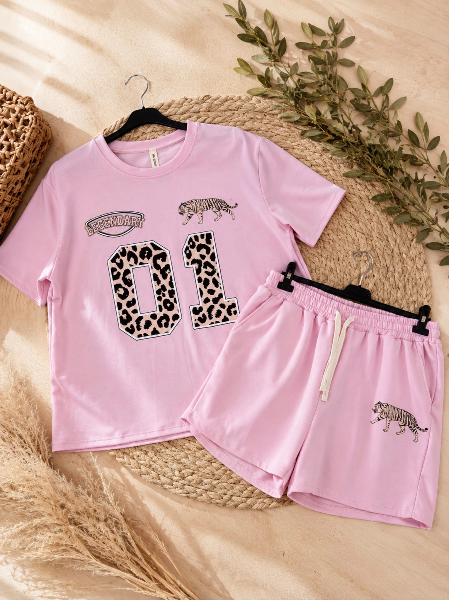 Comfy Short Set – Tiger