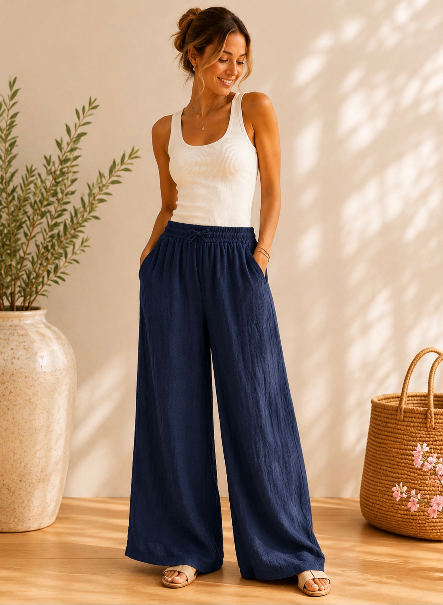 Mousseline broek
