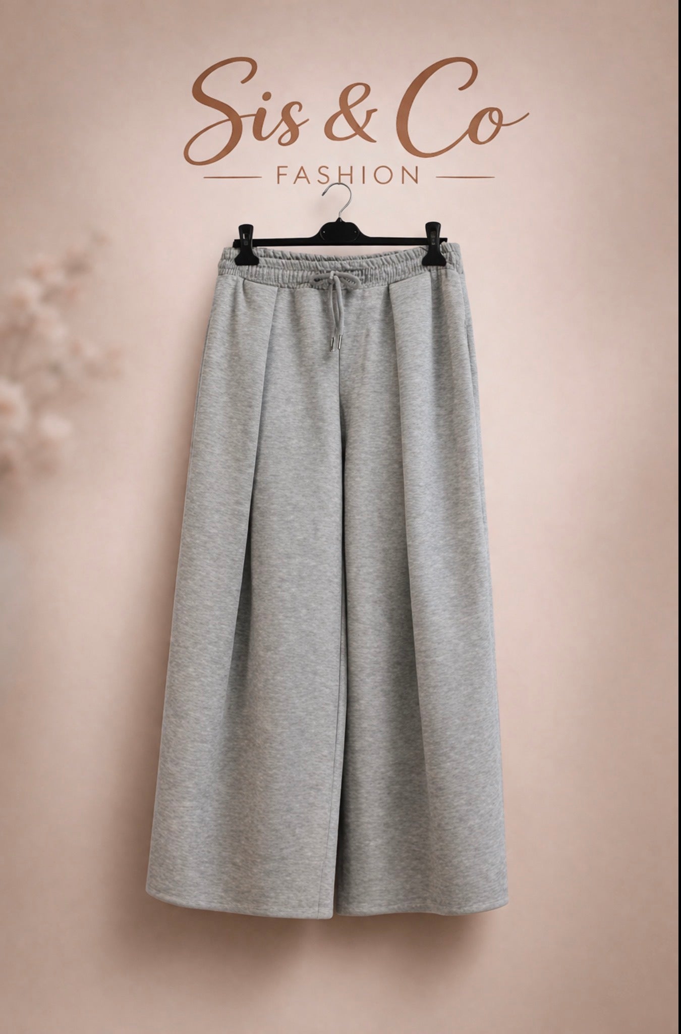 wide leg sweatpants
