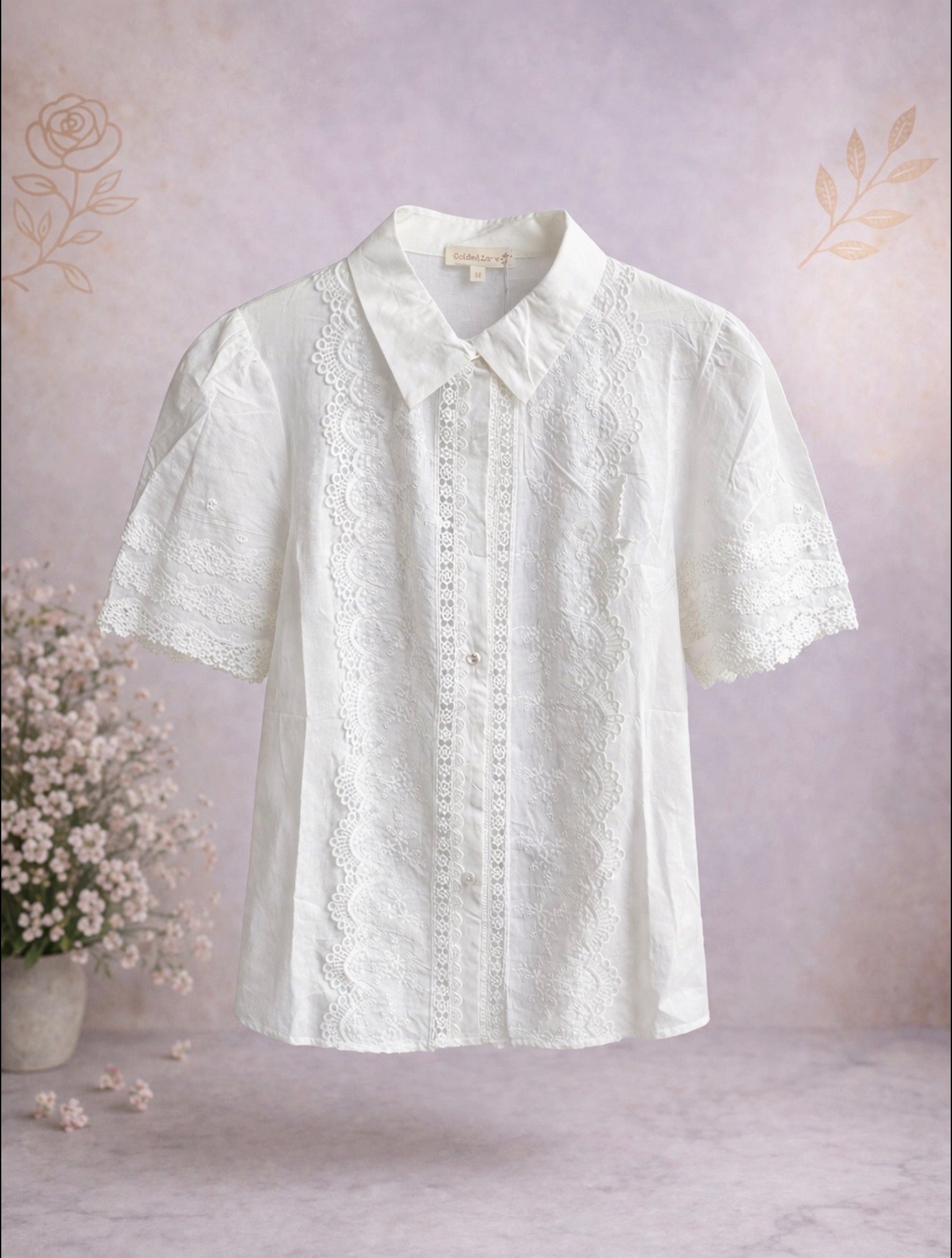 Kanten blouse