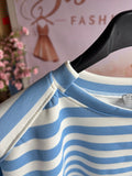 Sweatshirt met korte mouwen